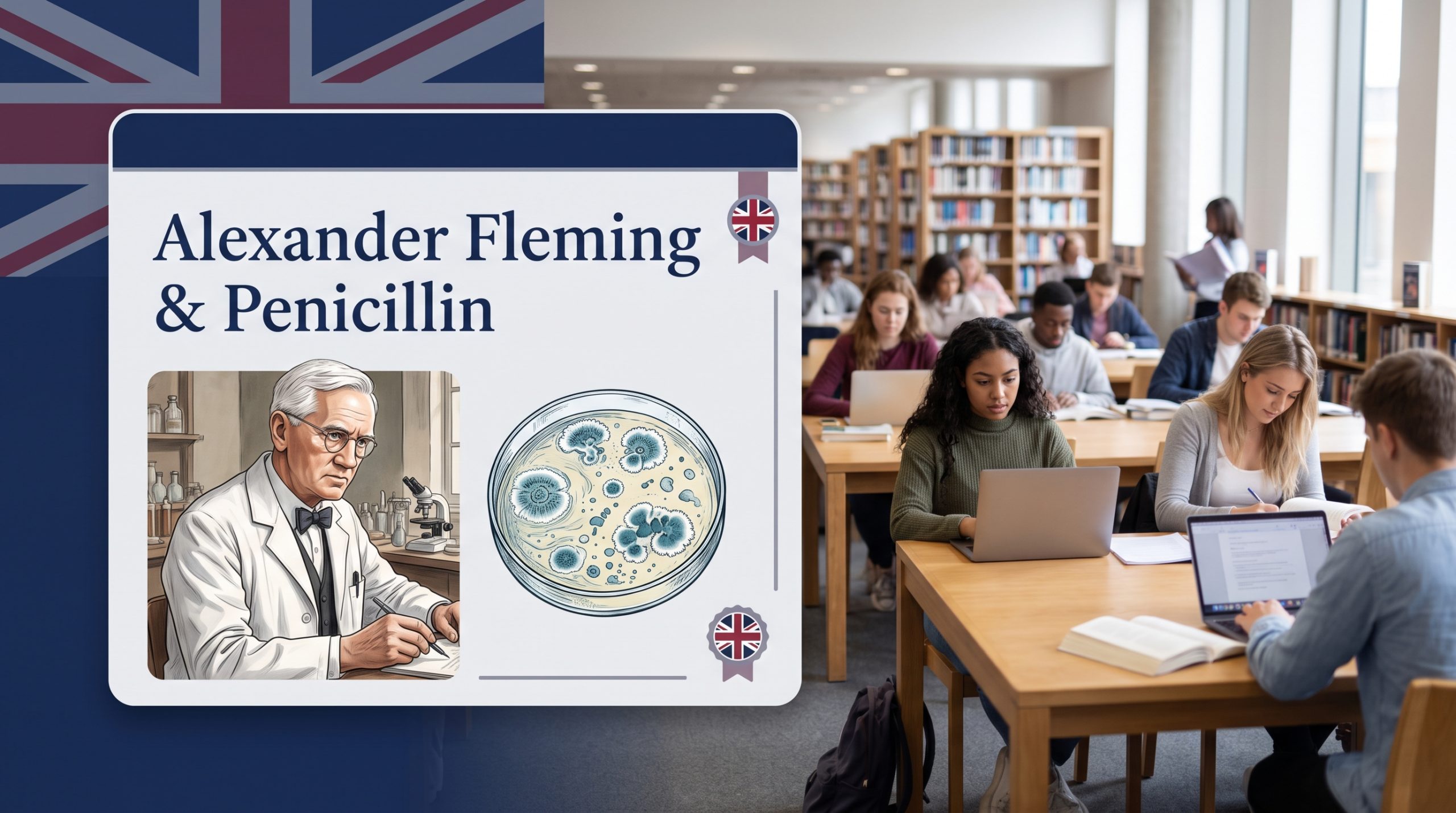 Alexander Fleming Penicillin Life in the UK Test 1928 Discovery, Oxford Synthesis & World War II Medical Deployment 